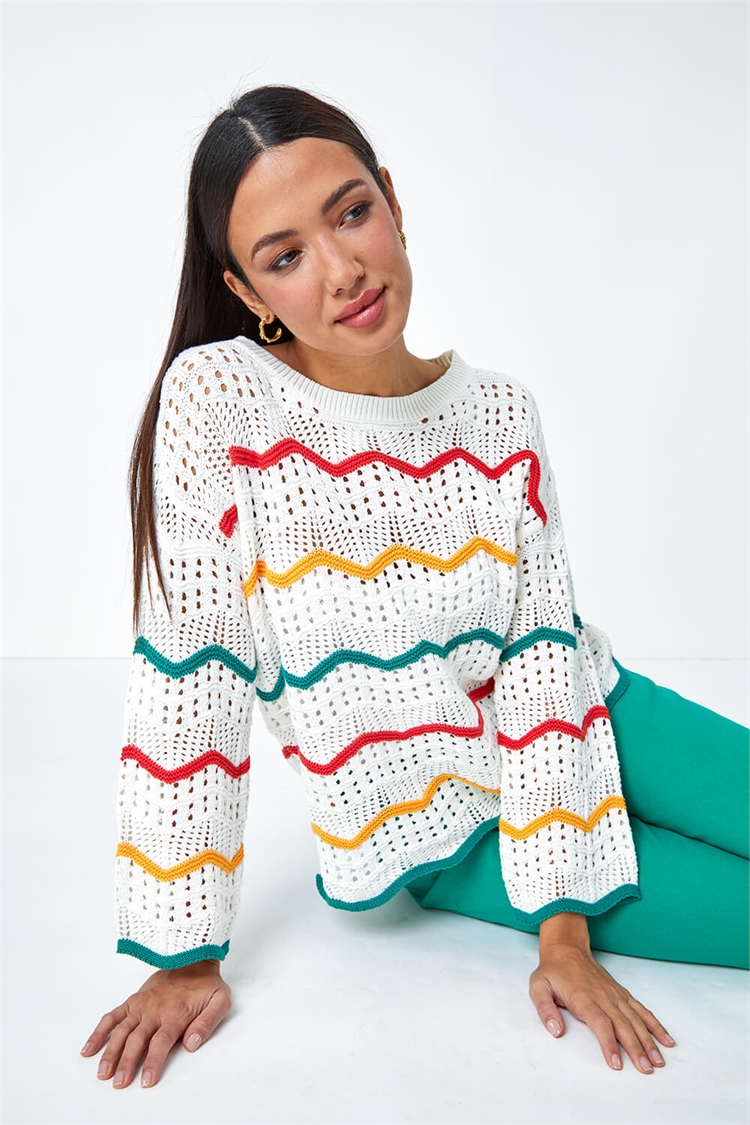 Multi Striped Jumpers | Roman UK