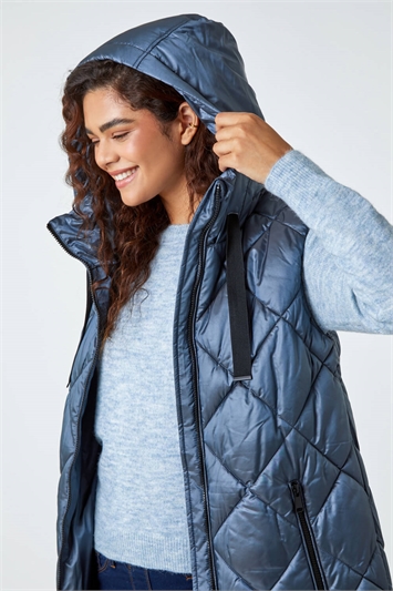Diamond Quilted Padded Gilet 12024787