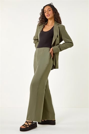 Elasticated Back Tailored Trousers