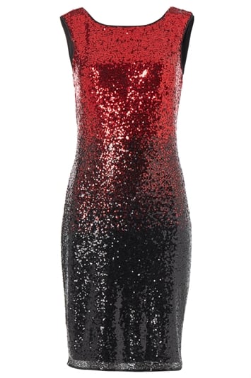 Ombre Sequin Embellished Mini Dress 14066478