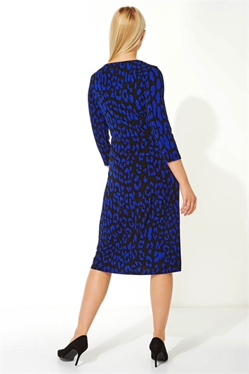Animal Print Fit And Flare Dress 14040080