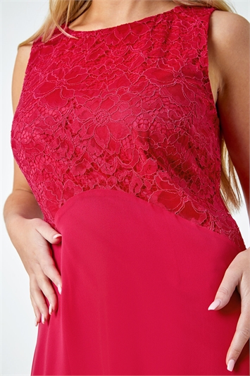 Petite Lace Bodice Dress 14327217