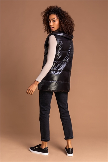 Quilted Collared Gilet 12015308