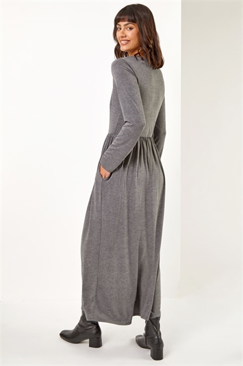 Pocket Stretch Maxi Dress 14216225