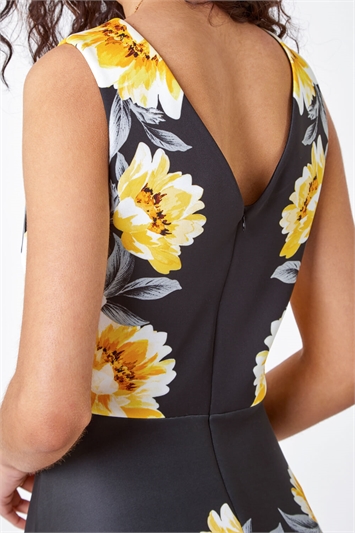Floral Print Premium Stretch Dress 14358608