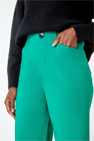 NWT Zara Womens Green Blue Teal Pull On Stretch Capri Leggings