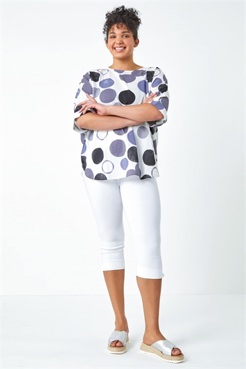 Curve Relaxed Fit Spot Top 20148660