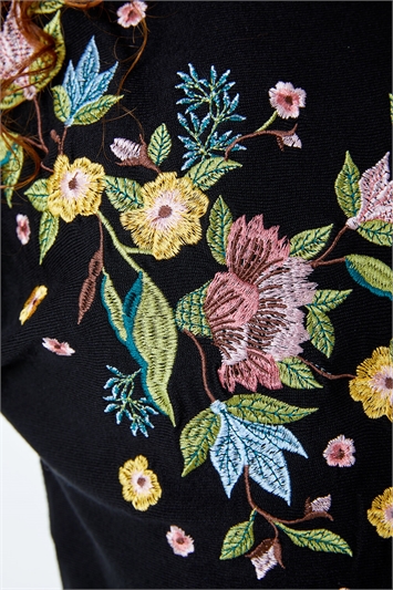 Floral Embroidered Jumper 16083808