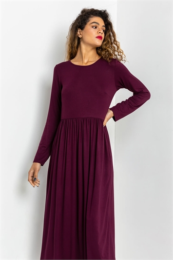 Long Sleeve Jersey Maxi Dress 14216205