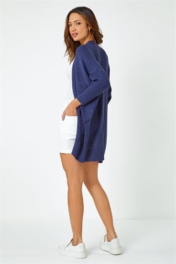 Relaxed Longline Cardigan 16087229