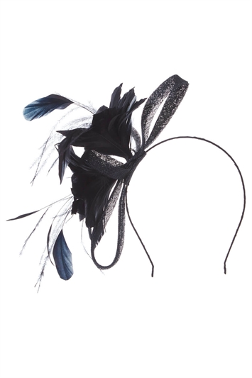 Loop and Feather Band Fascinator 21004808