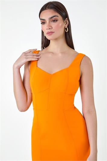Plain Corset Detail Stretch Dress 14330201
