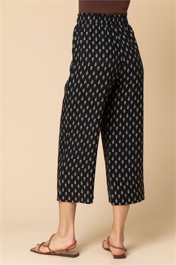 Paisley Print Culotte Trousers 18026108