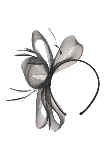 Bow and Feather Fascinator 21003108