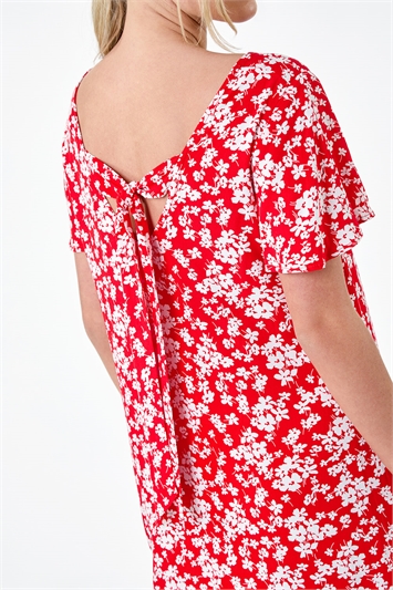 Petite Ditsy Floral Stretch T-Shirt Dress 14545078