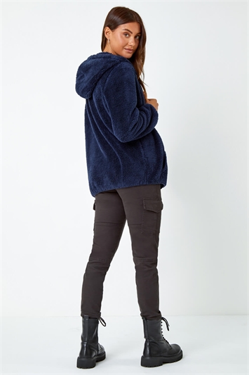 Hooded Sherpa Fleece Jacket 15017754