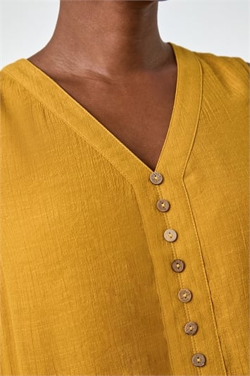 Sleeveless Button Detail Vest 20152296