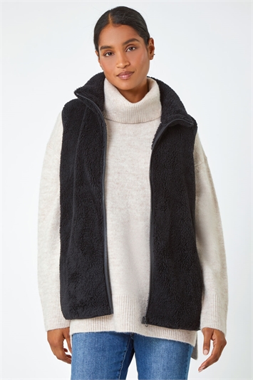 Soft Sherpa Fleece Gilet 15017608