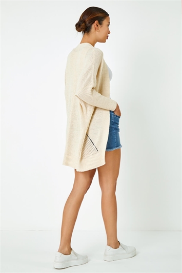 Relaxed Longline Cardigan 16087259