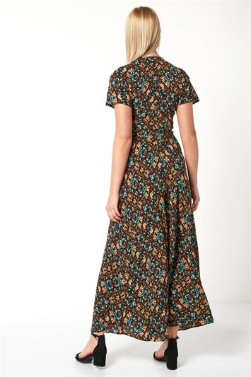 Floral Bias Cut Maxi Dress 14101108