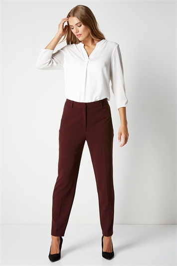 Multi Long Straight Leg Stretch Trouser