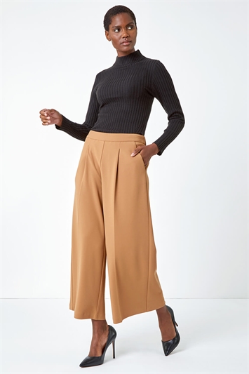 High Power Cupro Cropped Trouser by Elaine Kim – Haven