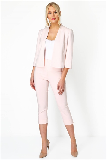 Light Pink 3/4 Sleeve Rochette Jacket, Image 2 of 5