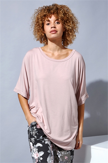 Pink Short Sleeve Lounge T-Shirt