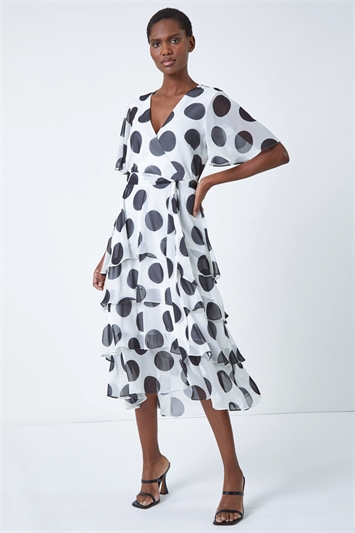 Sareth dot 2024 wrap dress