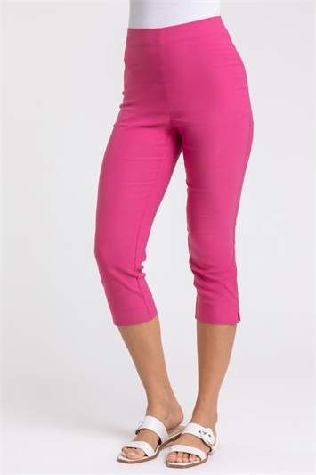 Orchid Cropped Stretch Trouser