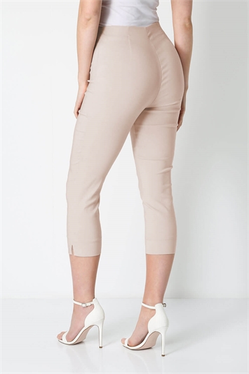 Stone Cropped Stretch Trouser, Image 2 of 4