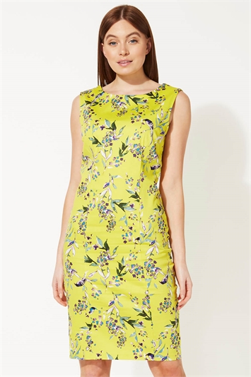 mustard shift dress uk