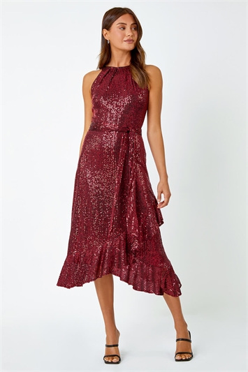 Red Sequin Dresses