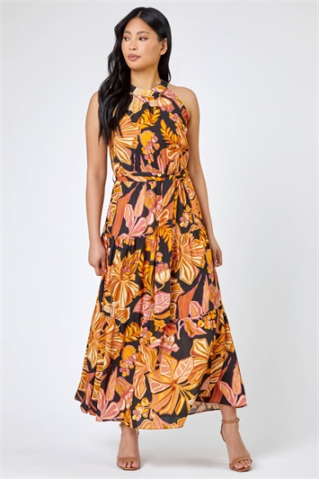 Petite Floral Print Tiered Dressand this?