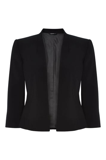Black 3/4 Sleeve Rochette Jacket
