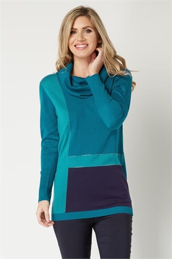 Colour Block Tunic and this?