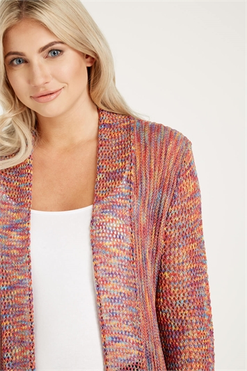 Lightweight Multi Coloured Cardigan in Multi - Roman Originals UK