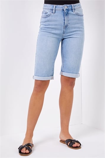 Multi Essential Stretch Knee Length Shorts
