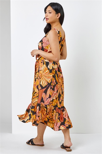 Petite Floral Print Tiered Dressand this?