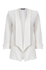 ivory waterfall jacket