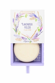 Lavender Heathcote & Ivory - Lavender Fields 175g Gift Soap