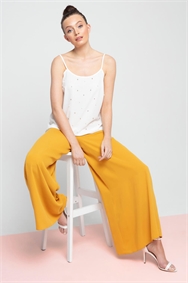 roman wide leg trousers