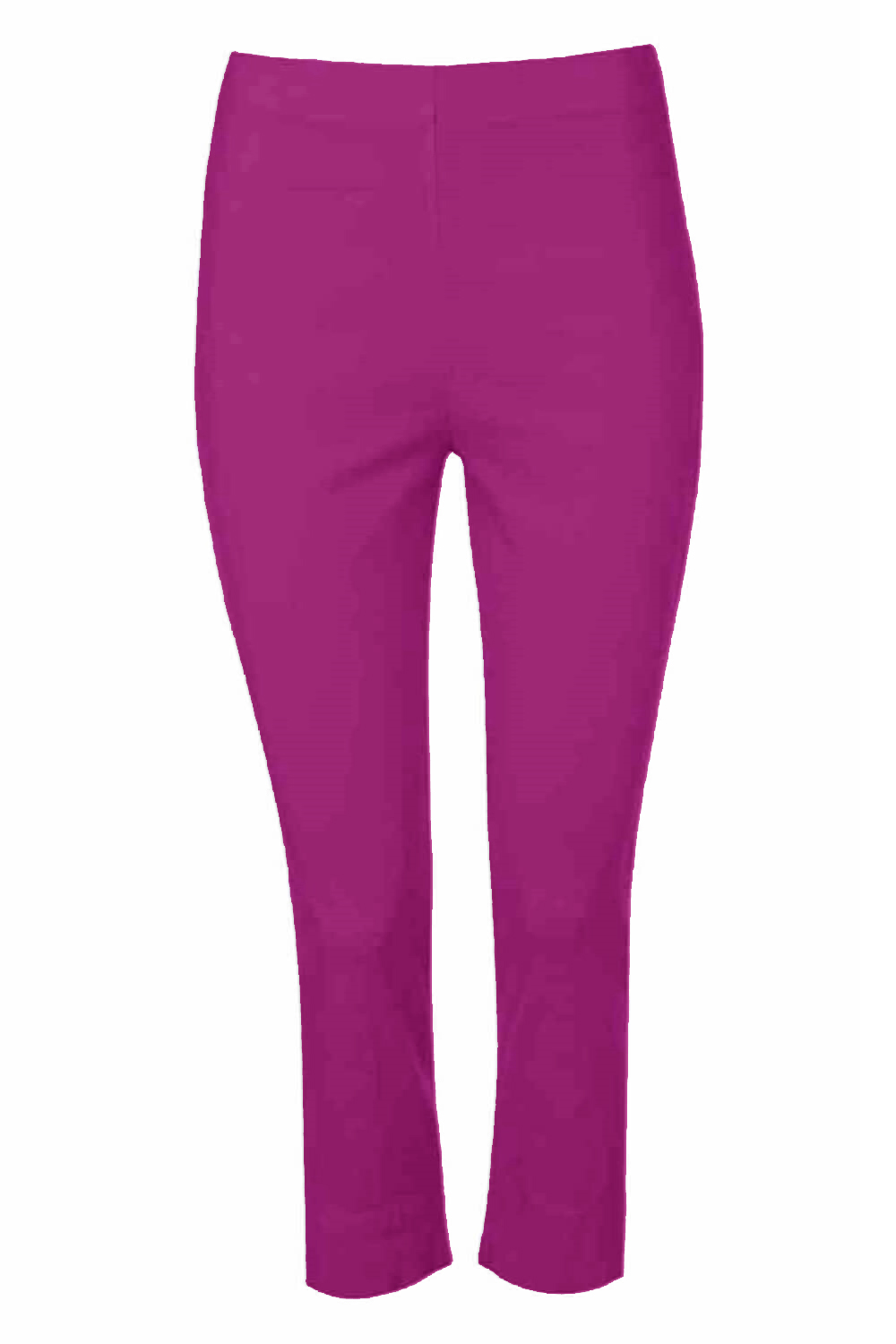 MAGENTA Cropped Stretch Trouser, Image 4 of 6