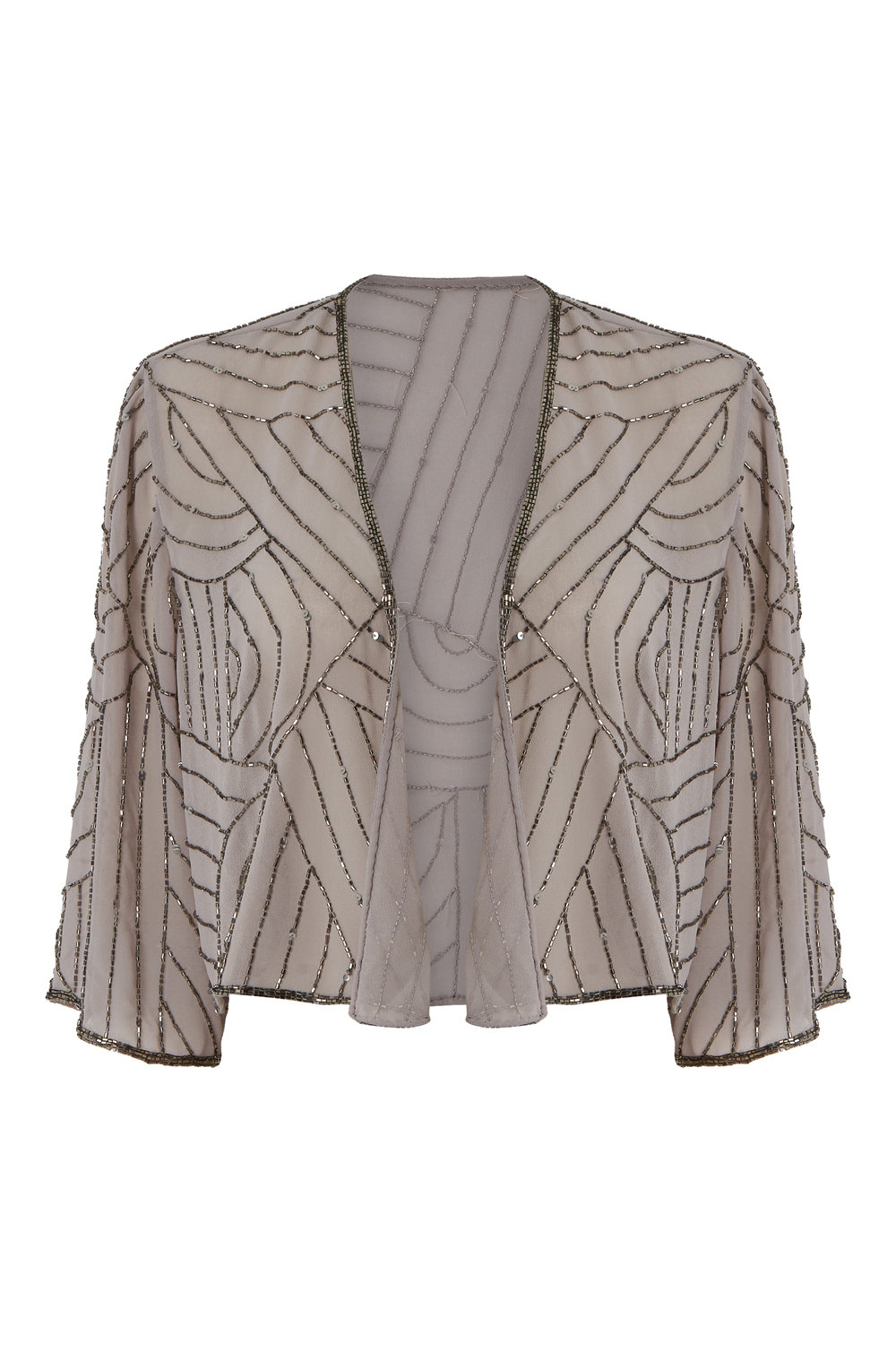 Beaded Cover Up in Grey Roman Originals UK