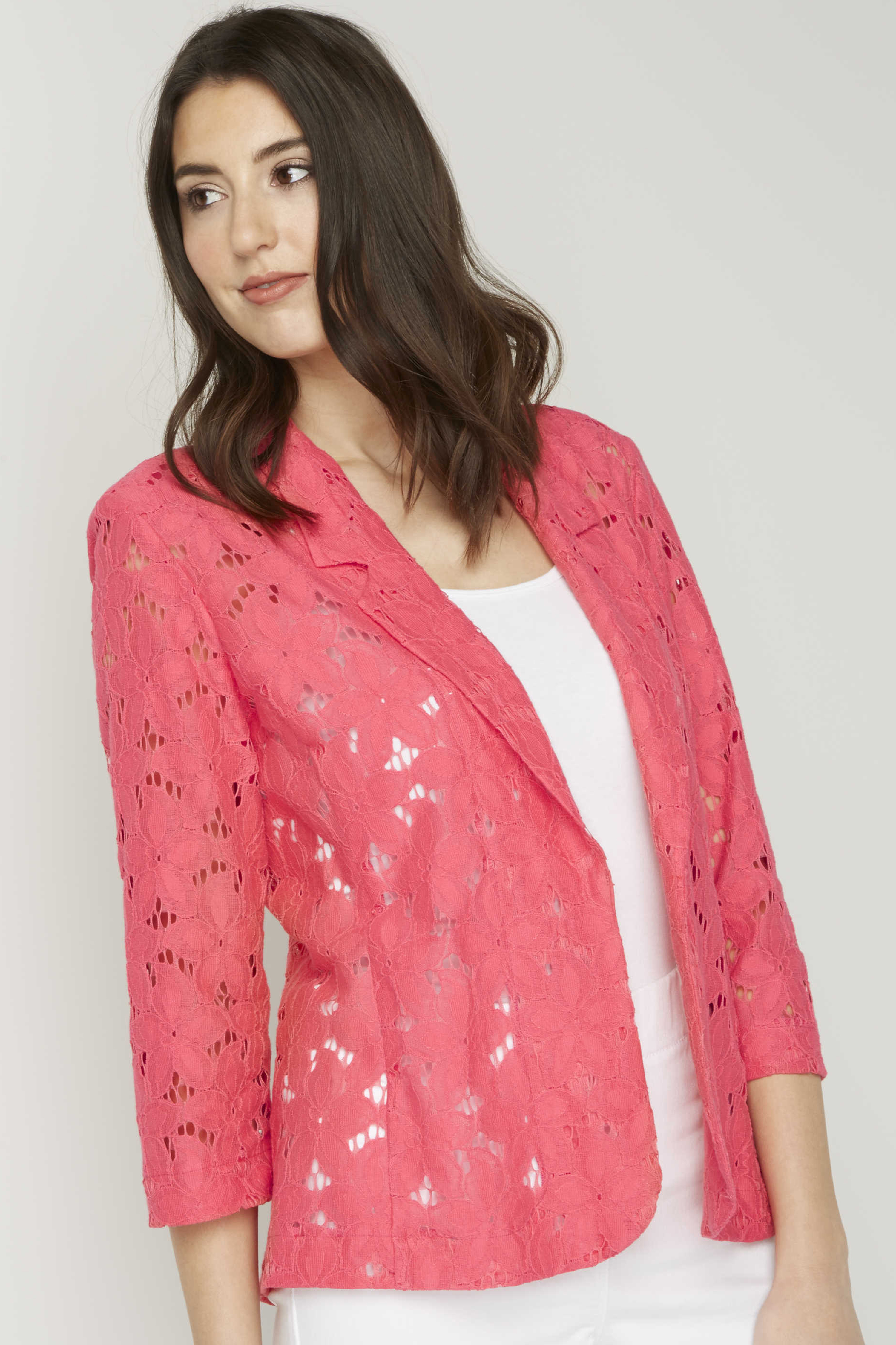 Red lace sale jacket womens