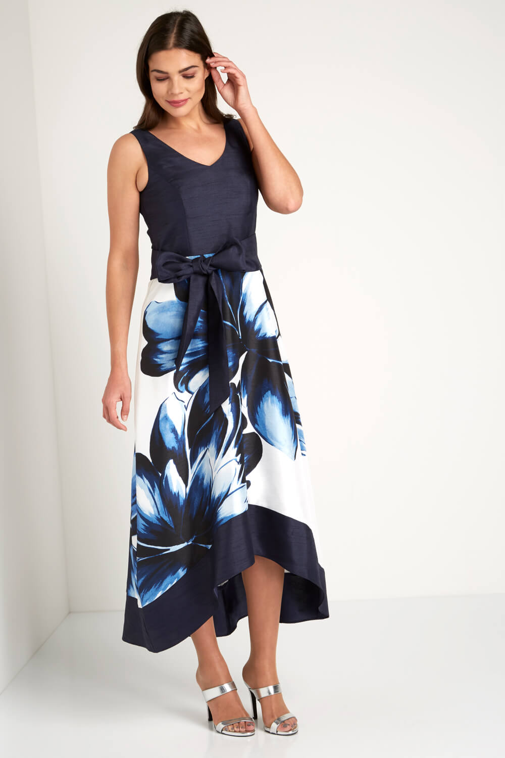  Floral Placement Maxi Dress, Image 2 of 4