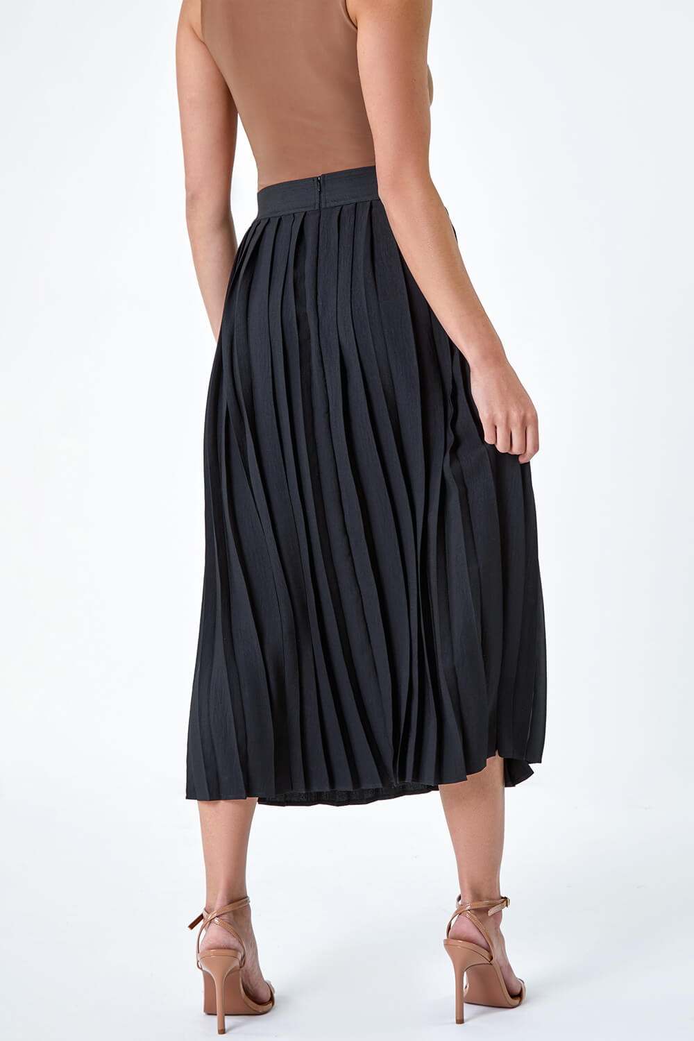 Petite maxi outlet skirt pleated