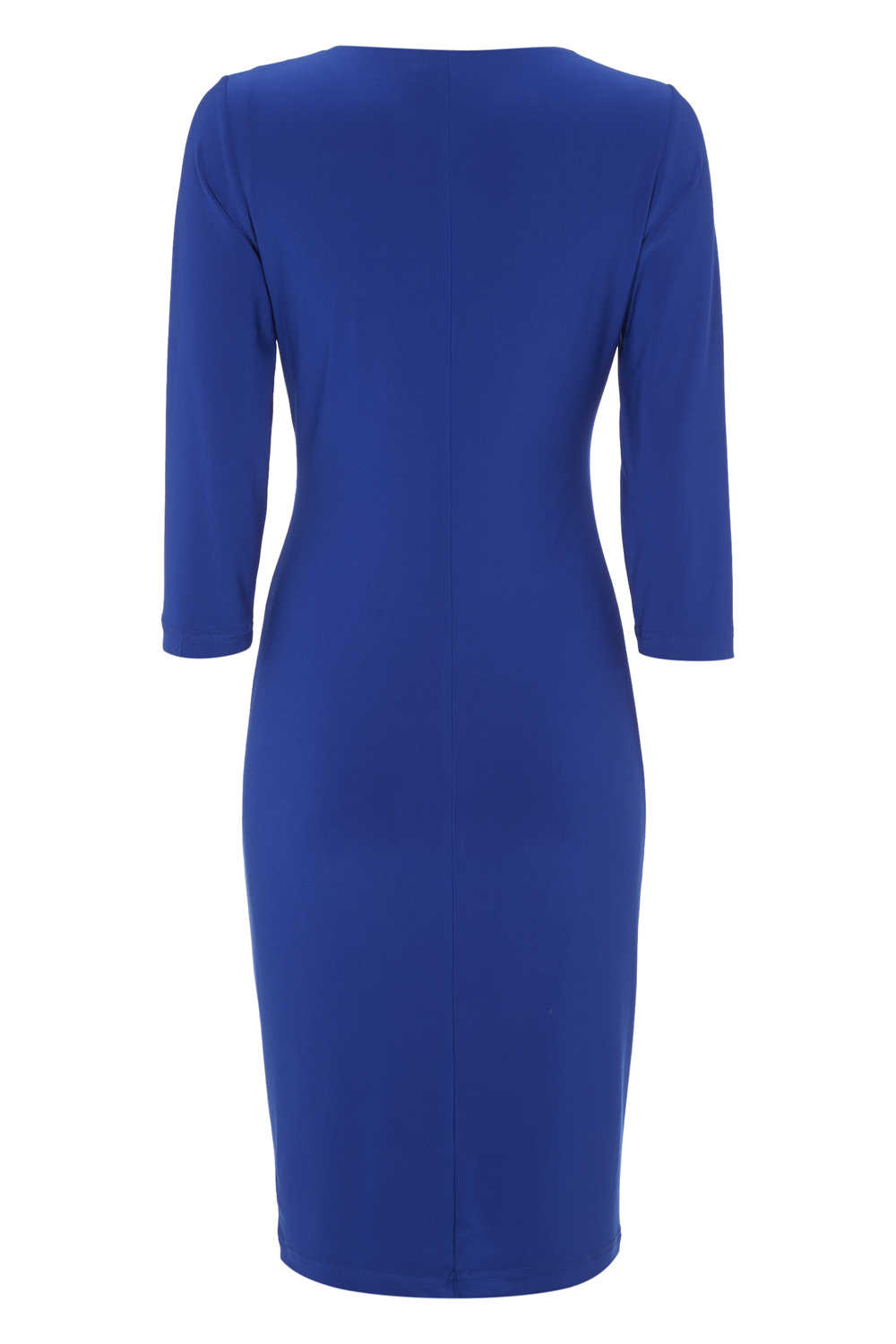 34 Sleeve Jersey Dress In Royal Blue Roman Originals Uk