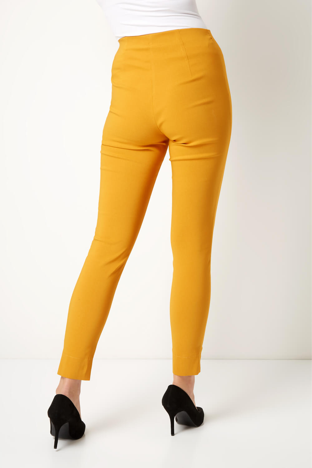 Amber Full Length Stretch Trousers, Image 2 of 4