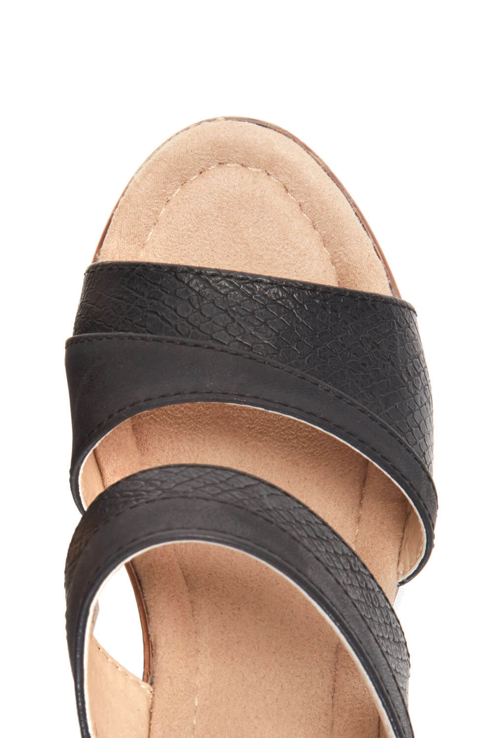 snakeskin wedge sneakers